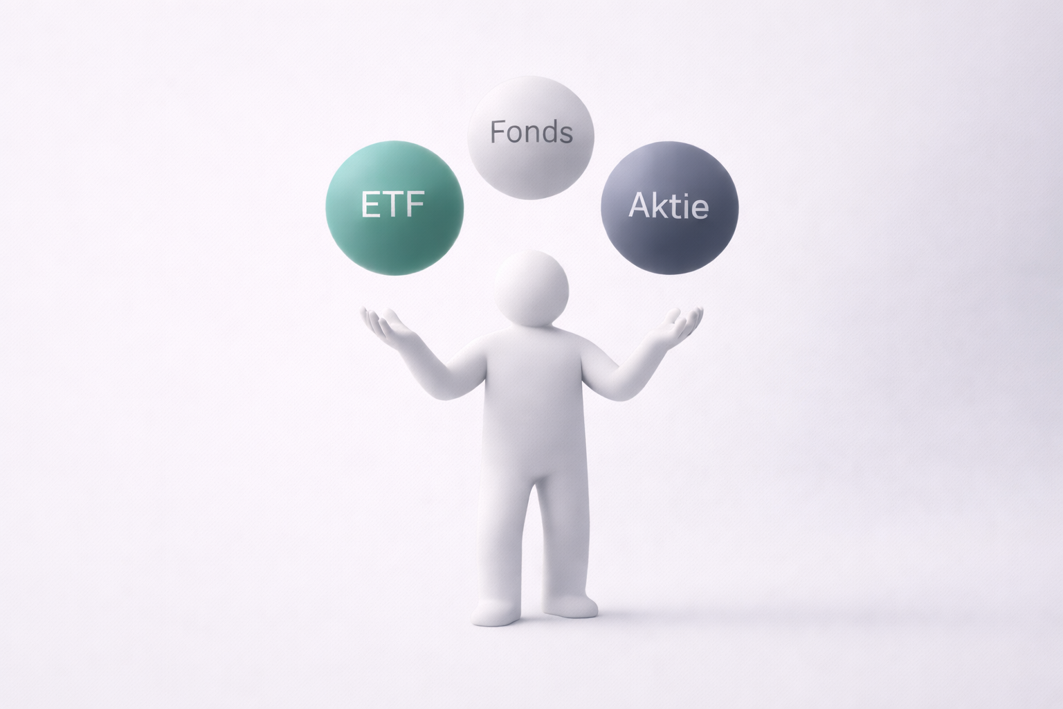 Illustration: Aktive Fonds und ETFs im Vergleich — Kosten, Performance, Anlageprofil